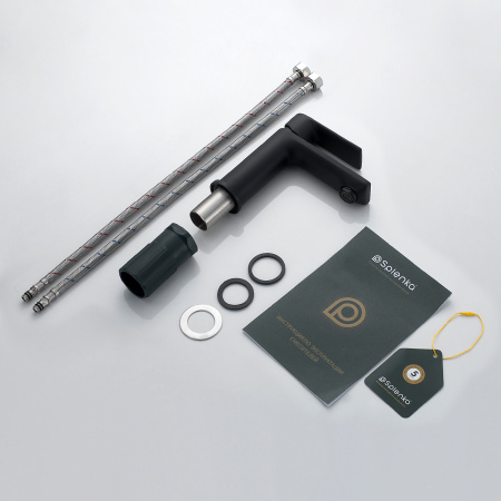 Смеситель для раковины Splenka S05.10.06, черный