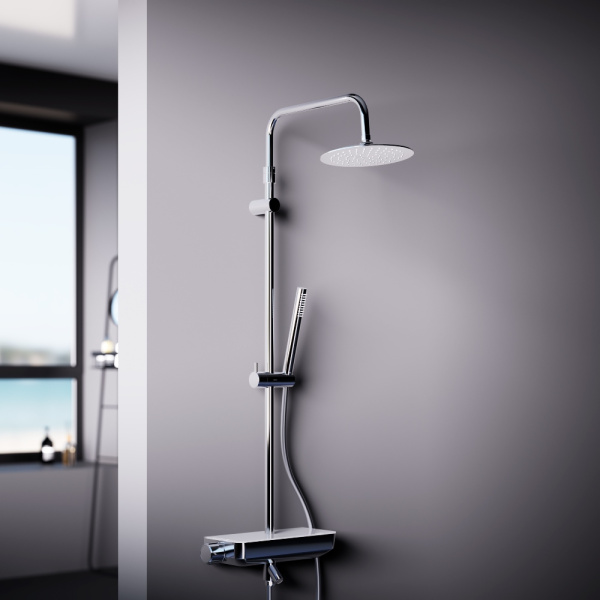 Душевая система AM.PM 936760000 Scandinavian Pure с термостатом