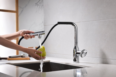 Смеситель для кухни Paulmark URBAN Ur213104-CR, хром