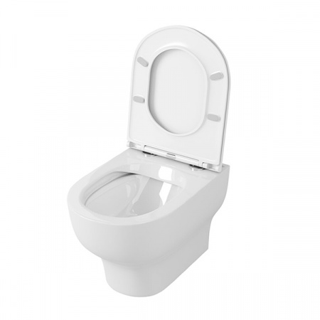 Унитаз подвесной OWL Tid Cirkel-H OWLT190701 с сиденьем DP микролифт