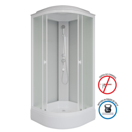 Душевая кабина Niagara Promo P80/26/MT (80х80х215) 4 места