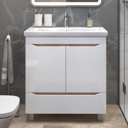 Тумба под раковину напольная VIGO Grani 286 дуб золотой, 80 см