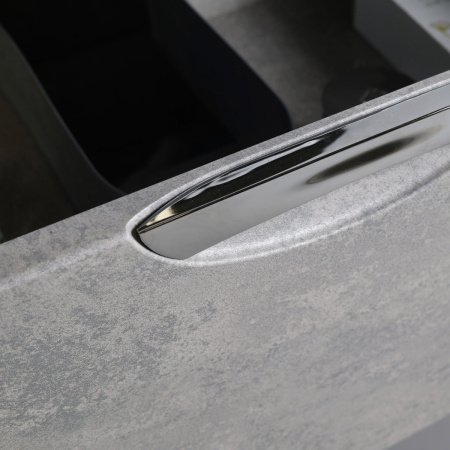 Тумба под умывальник Belux подвесная Нёман 65-02 Бетон светлый