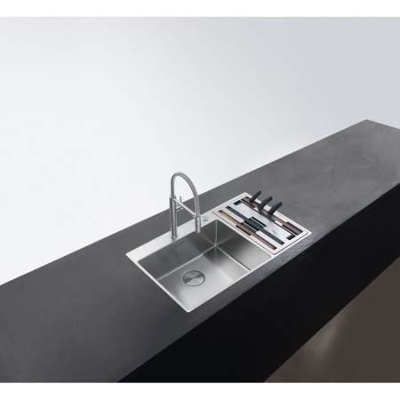 Кухонная мойка FRANKE 127.0538.259 из нержавеющей стали BWX 220-54-27 TL (вентиль-автомат в комплекте)