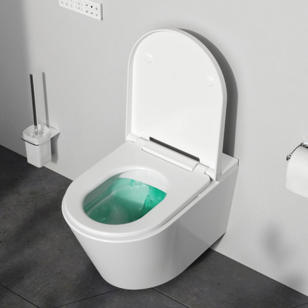 CCC501700SC Inspire подвесной унитаз с интегрированным электронным биде