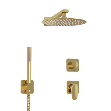 A2151.277.183.208.280.197.281  Встраиваемый комплект для душа WasserKRAFT с верхней душевой насадкой и лейкой