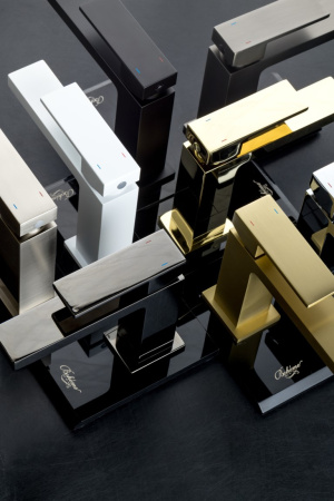 Cмеситель для раковины Boheme Qubic Bronze 471-BR