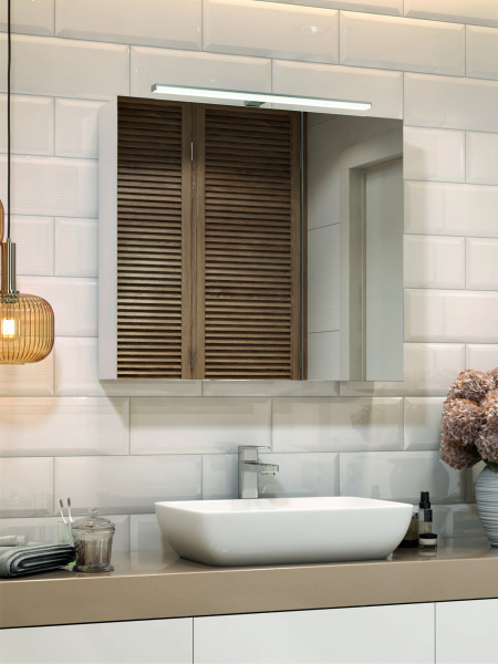 Зеркальный шкаф VIGO Plaza zsh.PLA.80.El, 80 см