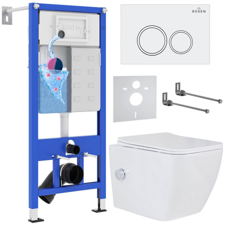 Комплект 6 в 1 Roxen StounFix Dual Fresh 506235 (состоит из:710200,  Santi 410260W,  530135-01X)