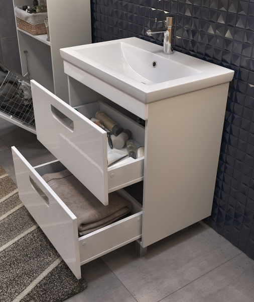 Тумба под раковину напольная VIGO Plaza tn.PLA.FOS.70.2Y, 70 см