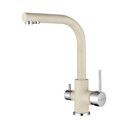 Смеситель для кухни Paulmark ESSEN Es213011-328, бежевый