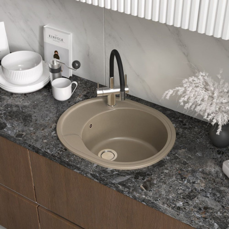 Кухонная мойка Reflection Allonge RF0658BE, бежевый