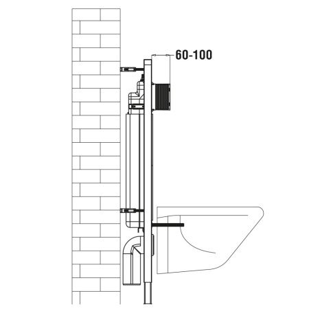 Унитаз с инсталляцией WeltWasser MARBERG 507 + BAARBACH 004 GL-WT + MAR 507 RD