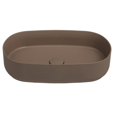 Раковина ISVEA Infinity накладная 550*360*120 цвет коричневый 10NF65055SV-2H