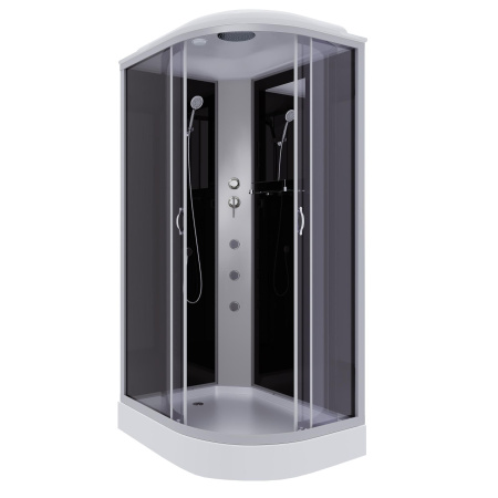 Душевая кабина Niagara Classic NG-3512-14LG (120х80х215) низкий поддон(13см),стекло тонированное,3 места