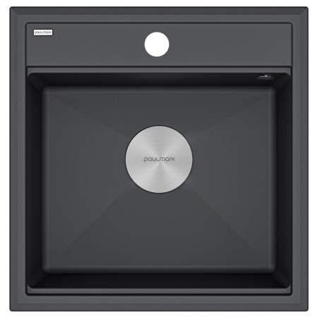 Мойка Paulmark STEPIA 50 PM115051-AN 510х500х190 мм, IT-GRANIT, антрацит