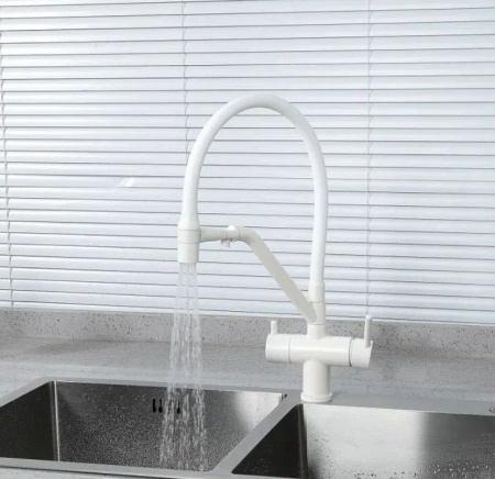 Смеситель для кухни с подключением фильтра питьевой воды Gappo G4398-88