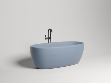 Ванна отдельностоящая Salini LUCE 170x85 покраска по RAL полностью, S-Stone, матовый 100121MF