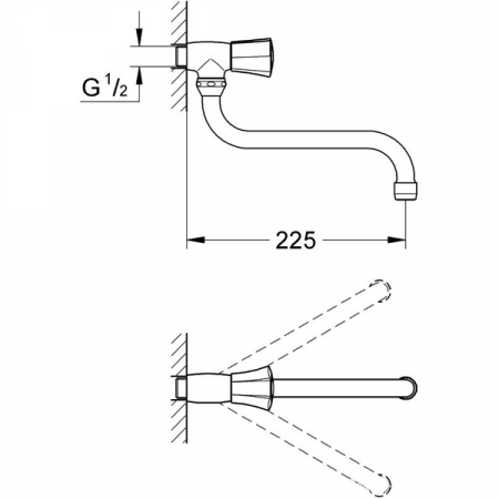 Смеситель для мойки Grohe Costa L 30484001