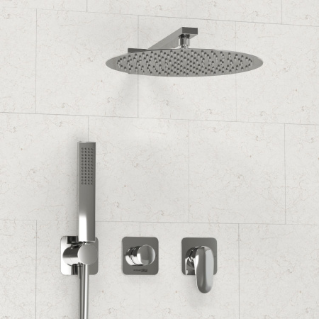 A3151.268.090.116.271.087.103  Встраиваемый комплект для душа WasserKRAFT с верхней душевой насадкой и лейкой