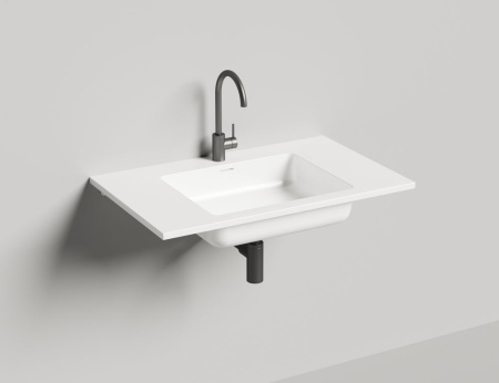 Раковина столешница Salini ONDA 80, белый, 1402201MF