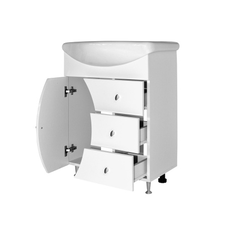Тумба д/ванной MIXLINE "ПАРУС-60" под ум.Арго-60 (548995)