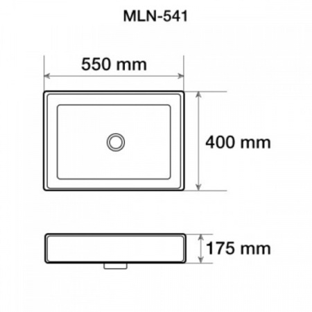 Раковина Melana MLN-541