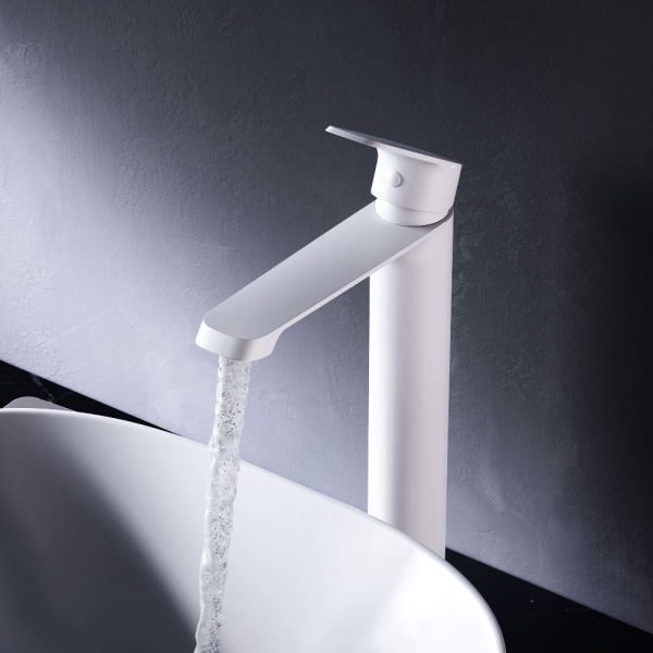 F8F92033 Func Смеситель для умывальника AM.PM высокий, белый