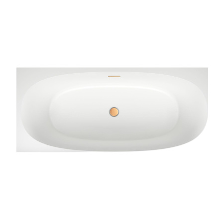 Акриловая ванна в наборе 4 в 1: пристенная ванна (левый разворот), каркас, экран, слив-перелив Wellsee Belle Spa 2.0 235805004