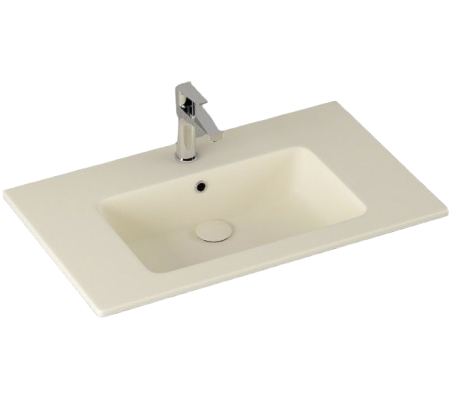 Раковина ISVEA SistemaT накладная 810*465*140 1 цвет слоновая кость матовый 10SL51081SV-2K