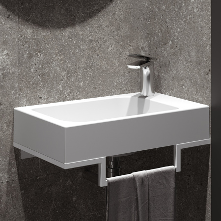 Набор для туалетной комнаты Belux Темпо-3 Белый [HR1240], левый