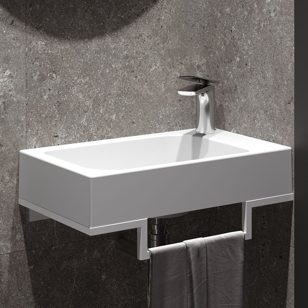 Набор для туалетной комнаты Belux Темпо-4 Белый [HR0900], левый