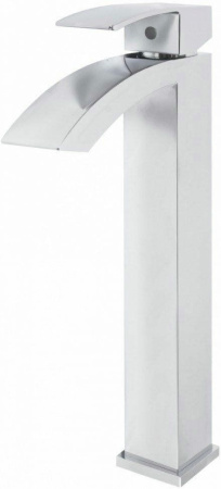 Cмеситель для раковины Высокий Hansberge H2077 Хром