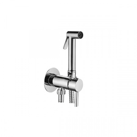 Гигиенический душ Paffoni Tweet Round Mix ZDUP110CR со смесителем, цвет хром