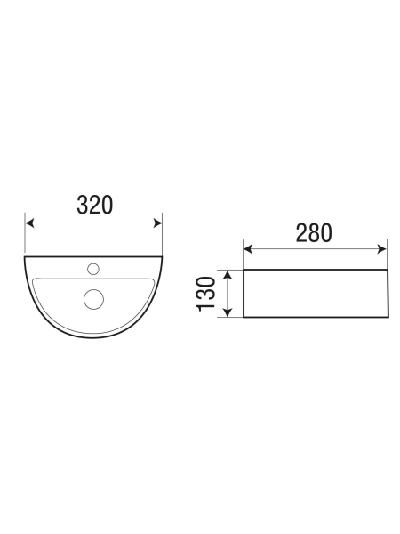 Раковина подвесная WeltWasser WW SK AISBACH 5062