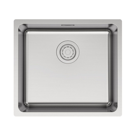 Мойка Paulmark YUNI 49 UNI YU49-BS 490х440х200 мм, нержавеющая сталь, нержавеющая сталь