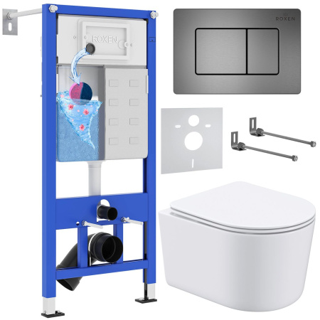 Комплект 6 в 1 Roxen StounFix Dual Fresh 954681 (состоит из: 710200, Steel 420280G, 530120-01)