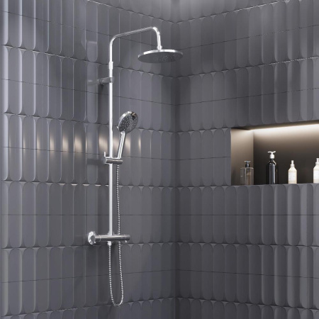 Душевая система AM.PM 977800000 Jupiter с термостатом