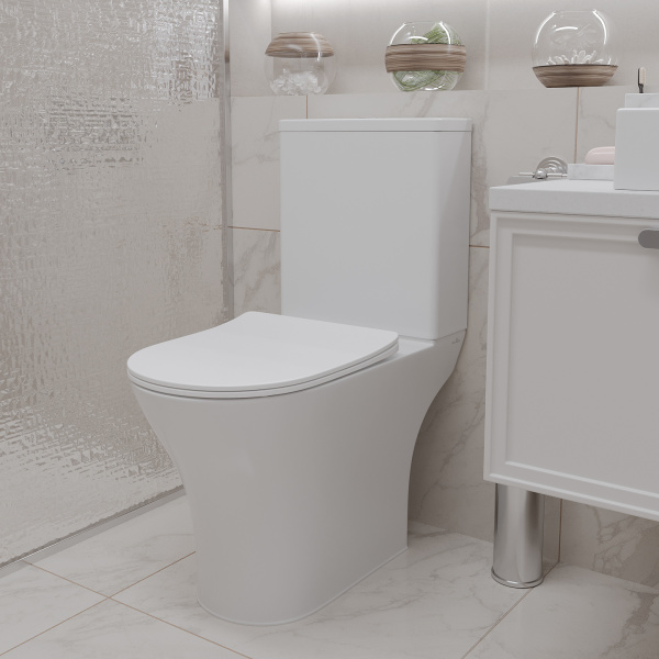 Напольный унитаз Roxen Urban Tornado Bidet  600190-01X Rimless Soft Close с функцией биде