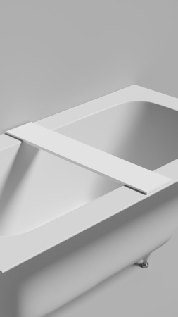 Полка для встраиваемой ванны Salini GABBIANO IN PLUS, белый, 1906210MN