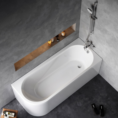 W94A-170R70W-ARP X-joy Комплект Ванна акриловая AM.PM угловая правосторонняя 170x70 см c каркасом, панелью