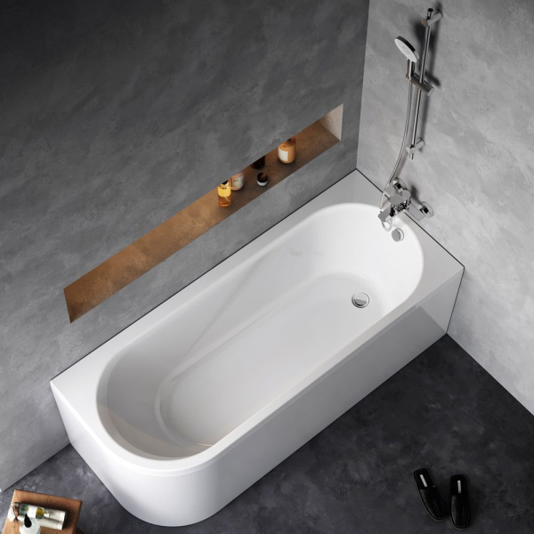 W94A-170R70W-ARP X-joy Комплект Ванна акриловая AM.PM угловая правосторонняя 170x70 см c каркасом, панелью