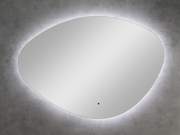 Зеркало Континент Alma LED 1000х700 ореольная холодная подсветка