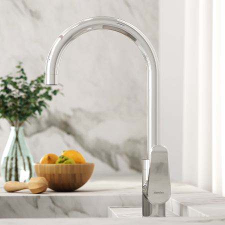 400730000 Merkur, Смеситель для кухни Damixa с каналом для питьевой воды, хром