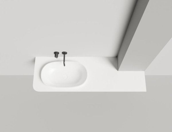 Столешница Salini Costa Plus, белый, 200221MN