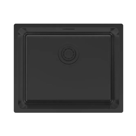 Мойка Paulmark YUNI 54 UNI YU54-MBN 540х440х200 мм, нержавеющая сталь, матовый черный
