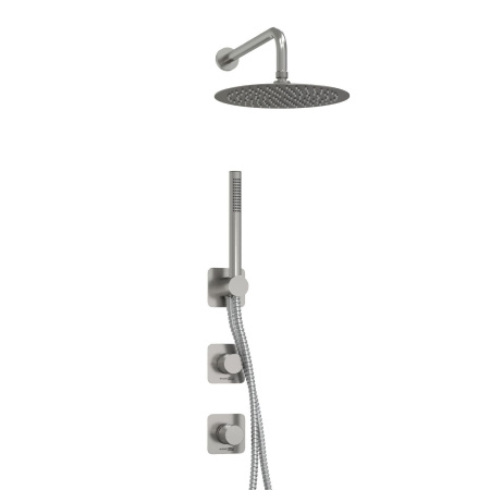 A1451.272.097.121.275.100.276  Встраиваемый комплект для душа WasserKRAFT с верхней душевой насадкой и лейкой