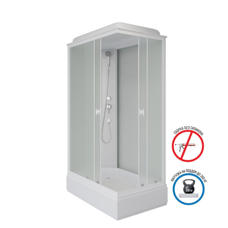 Душевая кабина Niagara Promo P120/90/26Q/MT (120х90х215) 4 места