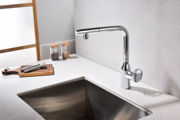 Смеситель для кухни Paulmark URBAN Ur213104-CR, хром