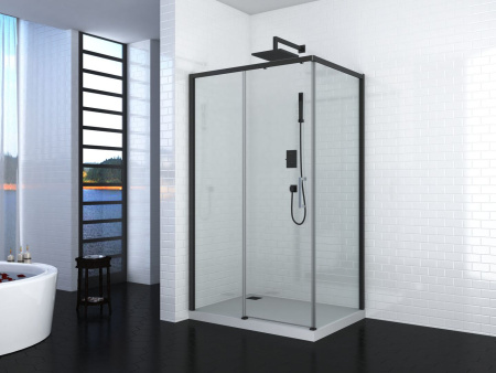 Душевой уголок Cerutti SPA VITO110B-L без поддона 80x110x195